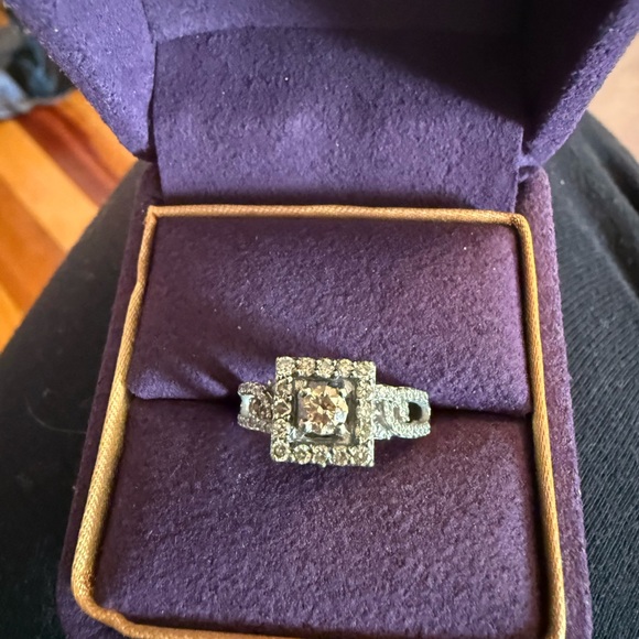 Levian white gold 14 kt ring - Picture 1 of 4